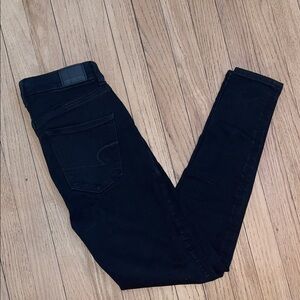 American Eagle Women's Black Skinny Jeans